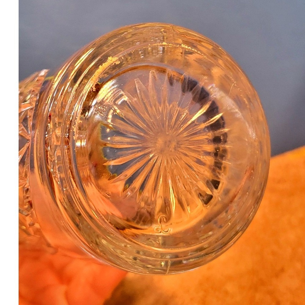 2 Luminarc France Longchamp Crystal Highball Glasses Set of 2 Diamond Cut 6.25in - Picture 7 of 8